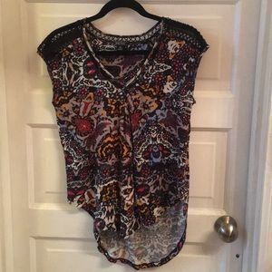 Sleeveless lucky brand top. Great for festivals
